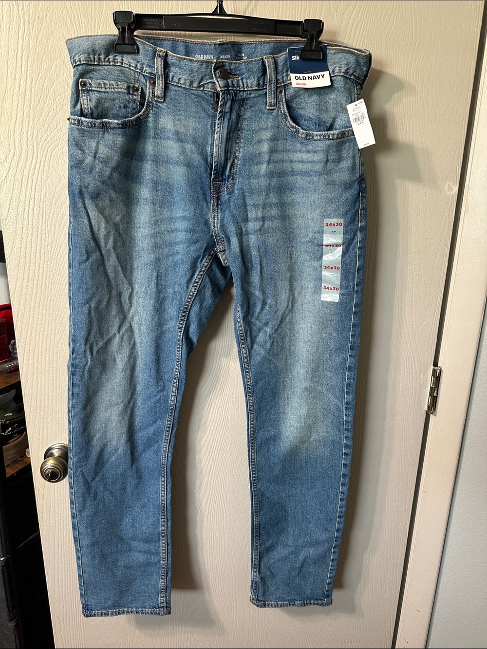 Old Navy Light Blue Slim Straight Men’s Jeans